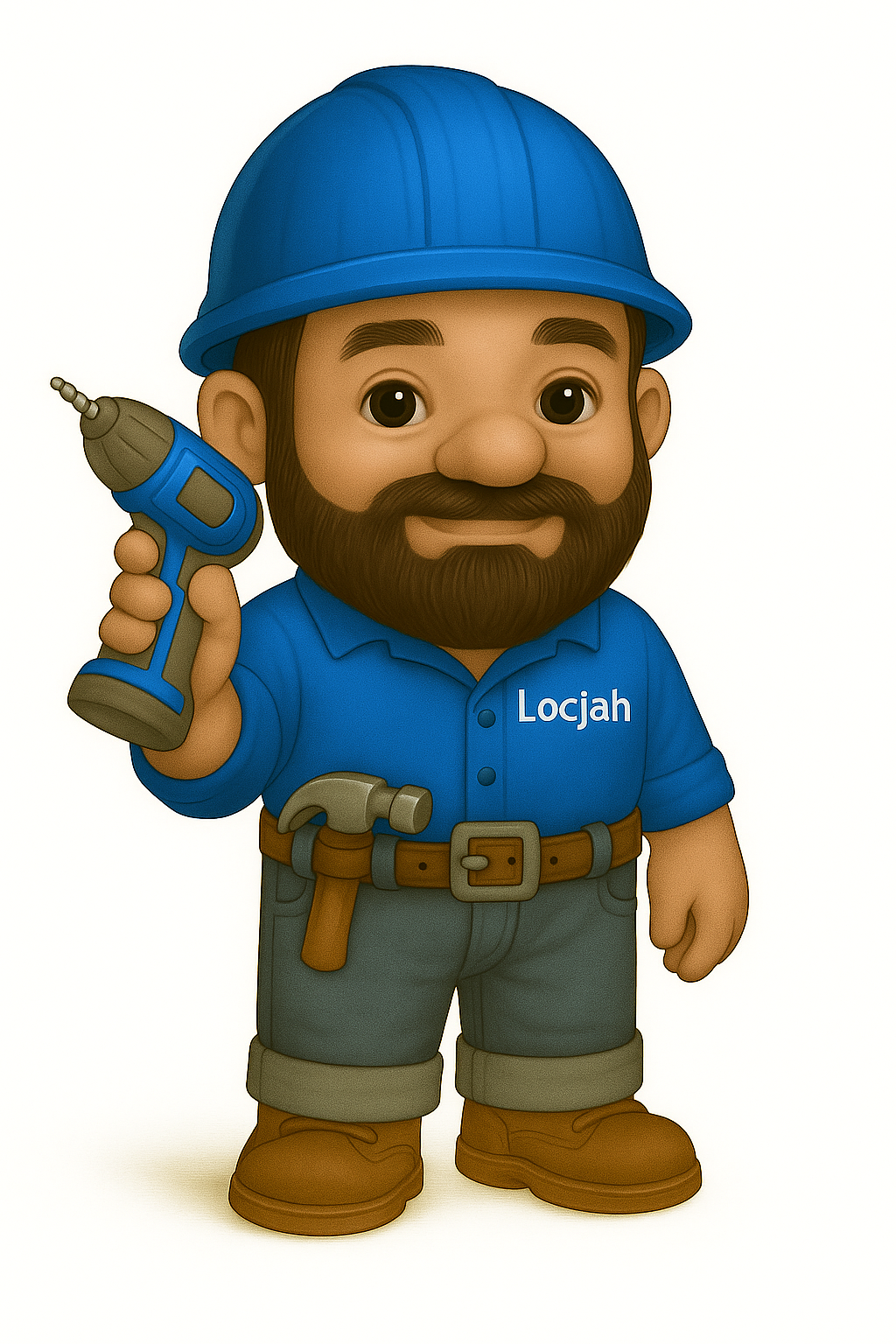 Zecão, o mascote do Locjah que ajuda você a encontrar equipamentos para locação