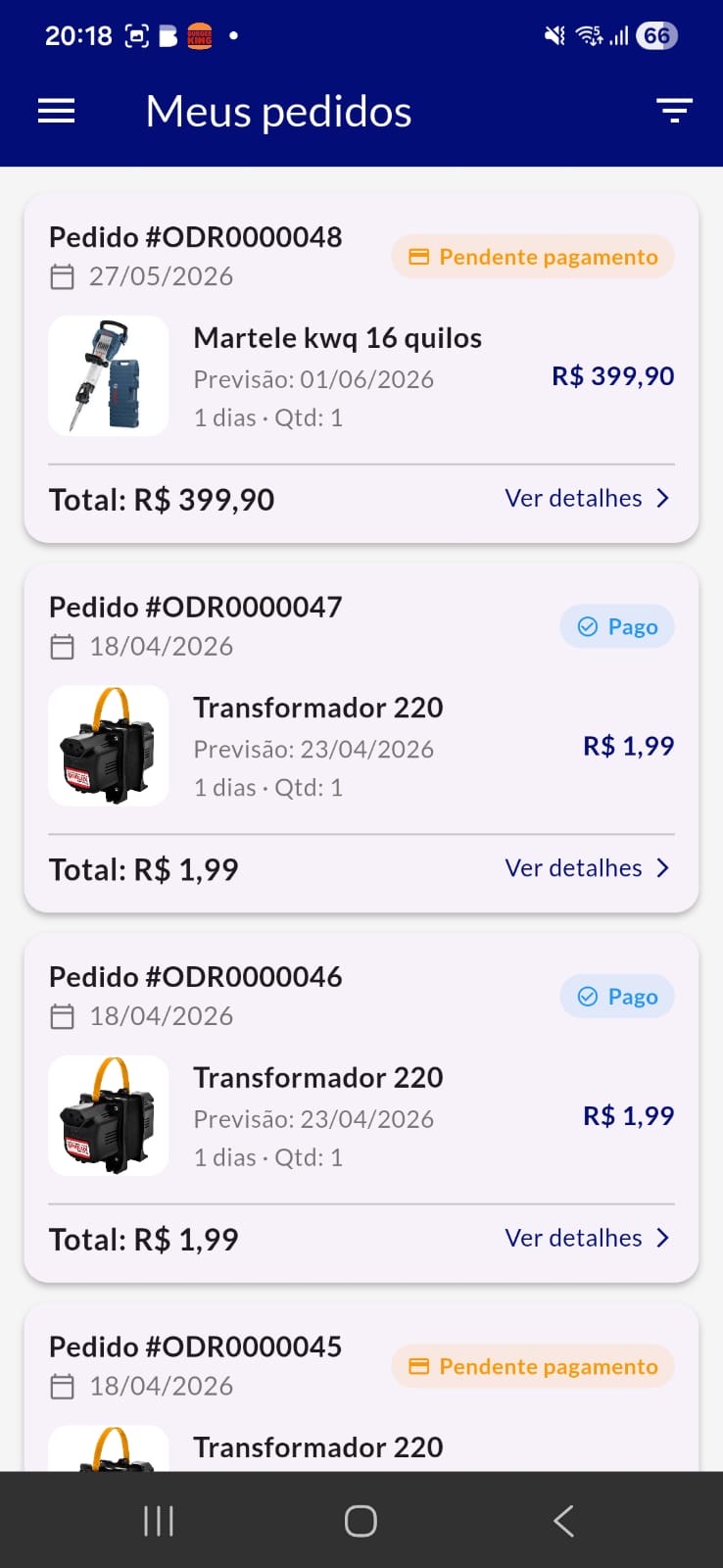 Meus Pedidos
